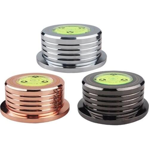 3 Colors Optional 50Hz-33/45 RPM LP Record Player Vinyl Weight Clamp Aluminum Alloy Turntable Disc Stabilizer