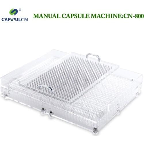 CapsulCN800 Manual Capsule Filler/Capsule Filling Machine/ Encapsulator Size 2