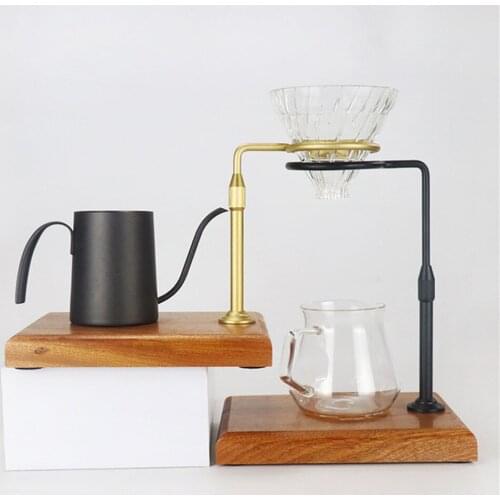 Wooden V60 Filter Paper Rack Filtering Paper Storage Holder Stand Coffee Tools Household Coffee Accessories