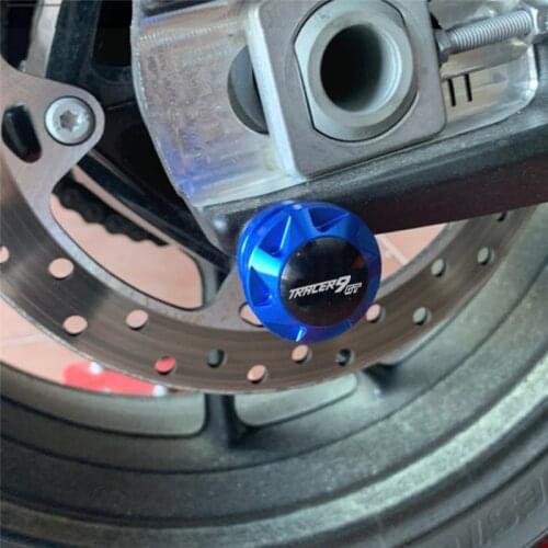 For Yamaha TRACER 9 Tracer 9GT TRACER9/GT 2021 Motorcycle Accessories M6 Swingarm Spool Slider Stand Screws with logo