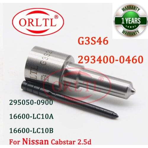 Diesel Injector Nozzle High Pressure Misting Nozzle G3S46 Inyector Common Rail Nozzle Set Assy G3S46 for 295050-0900 DCRI300900