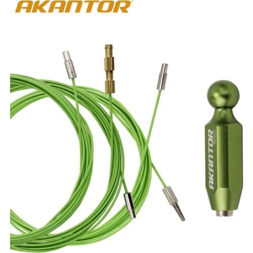 Akantor bike frame inner line threading tool brake tube magnet lead cycling repair tool