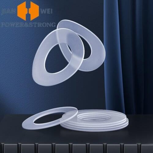 Nylon gasket, round rubber gasket, soft plastic screw gasket, thick insulation plastic soft flat washer M3-M20