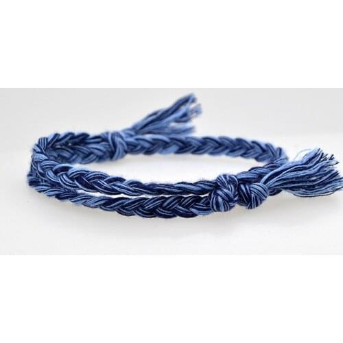 Fashionable cotton rope hand-woven hand rope with the same ins style comfortable adjustable bracelet 2021 new bracelet