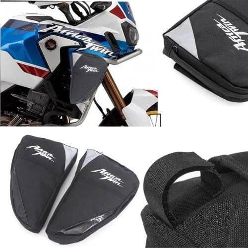 Motorcycle Frame Crash Bars Waterproof Bag Repair Tool Placement Bags For Honda CRF1000L Africa Twin CRF1000L Adventure Sports
