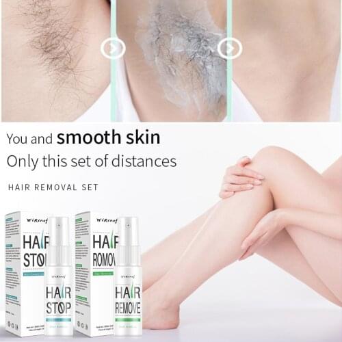 Prevents Hair Growth Inhibitor Spray After Hair Removal Use Whole Body Leg Body Armpit Facial Depilation Essence Liquid