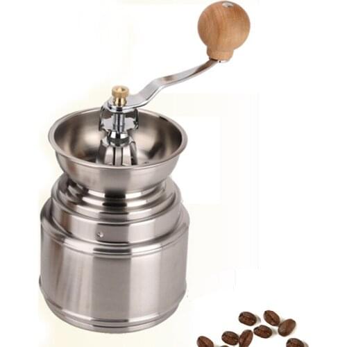 Manual Spice Coffee Grinder Stainless Steel Burr Ceramic Core Coffee maker