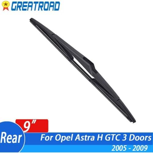 Wiper 9" Rear Wiper Blade For Opel Astra H GTC 3 Doors 2005 - 2009 Windshield Windscreen Rear Window