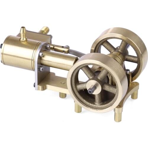 Tractor Head Shape Double Flywheel Steam Engine Model Without Boiler Model Building Kits For Kids Adults Gift 2019 High Quality