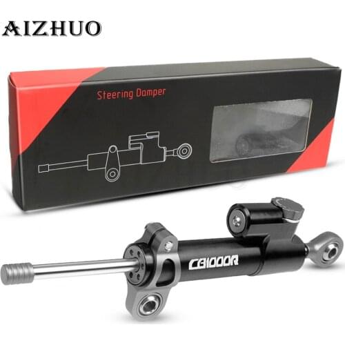 Universal Aluminum Motorcycle Damper Steering Stabilize Safety Control For HONDA CB1000R CB1000 R 1000R 2008-2020 2019 2018 2017