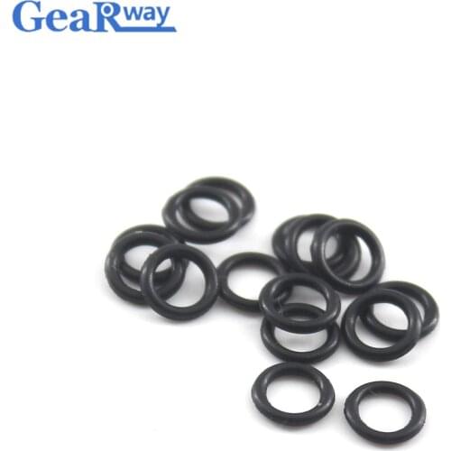 Gearway O Ring Seal Gasket 1.8mm CS NBR O-ring Sealing 7.1/7.3/7.6/8/19/20mm ID 70SH O Ring Sealing Washer