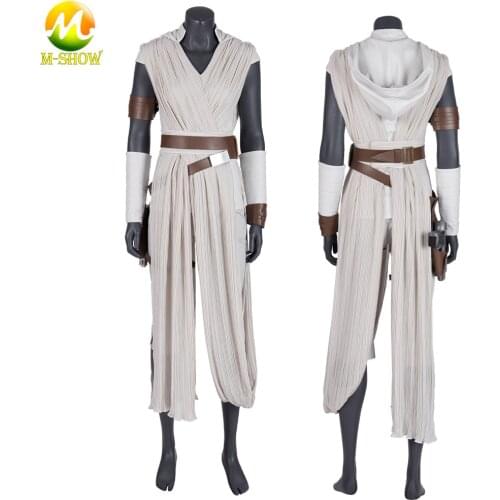 The Rise of Skywalker Rey Cosplay Costume Rey Full Set Outfit Halloween Costume For Women Custom Made
