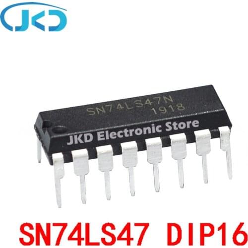 10pcs SN74LS47N 74LS47N 74LS47 DIP-16 New IC