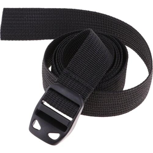 4 Set 1 Inch Nylon Webbing Straps with Adjuster Buckle for DIY Making Luggage