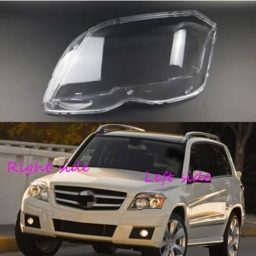 Car Headlight Lens for Mercedes-Benz GLK 2008 2009 2010 2011 2012 Headlamp Cover Car Replacement Front Auto Shell Cover