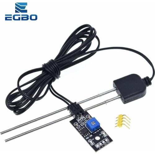 Soil Moisture Sensor and Soil Detector Module Soil Moisture Test Soil Humidity Test Corrosion Resistance Probe for Arduino