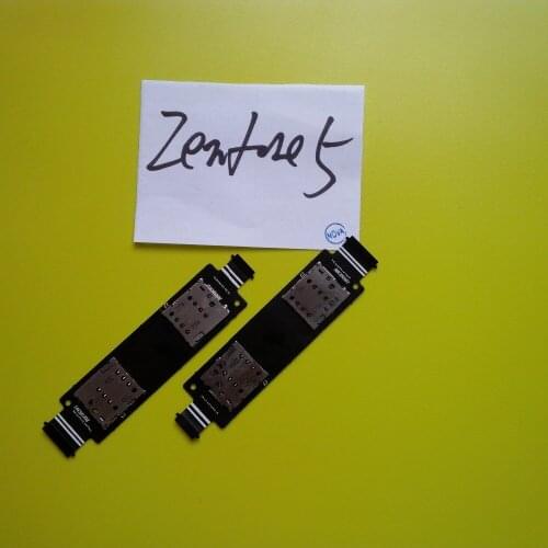 Zenfone5 Memory SD Card Holders For Asus Zenfone 5 Sim Tray Slot Holder Flex Cable + tracking