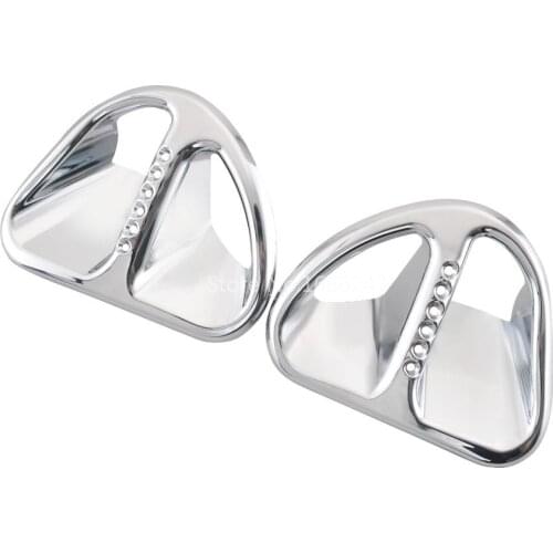 ABS Plastic Chrome Fairing Trim Motorcycle Air Intake Accents Grilles Cover For Honda Goldwing GL1800 2001-2011 Models