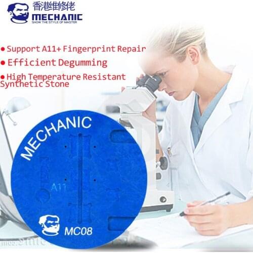 MECHANIC Multifunction Microscope Base MC08 High Temperature Resistant Synchetic Stone Support for A11 A12 Fingerprint Repair