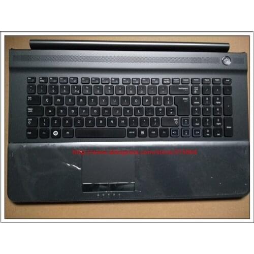 UK New laptop keyboard with touchpad palmrest for samsung RC710 RC720 BA75-02838A big enter