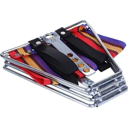 Outdoor Portable Folding Stool Outing Leisure Metal Thickened Folding Chair Adult Business Travel Train Stool Student Sketching