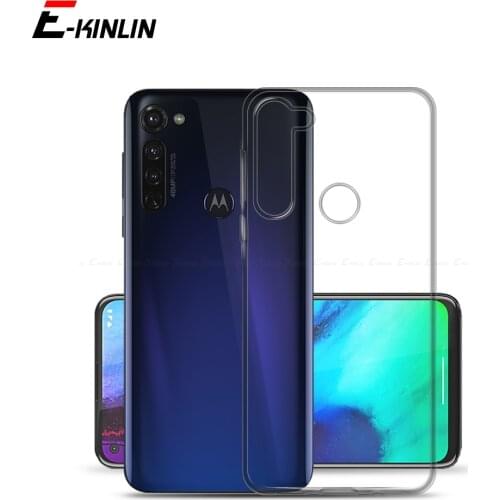 Clear Crystal Soft Silicone Back Full Cover For Motorola Moto G 5G Plus Stylus Pro E 2020 Ultra Thin Slim TPU Phone Case