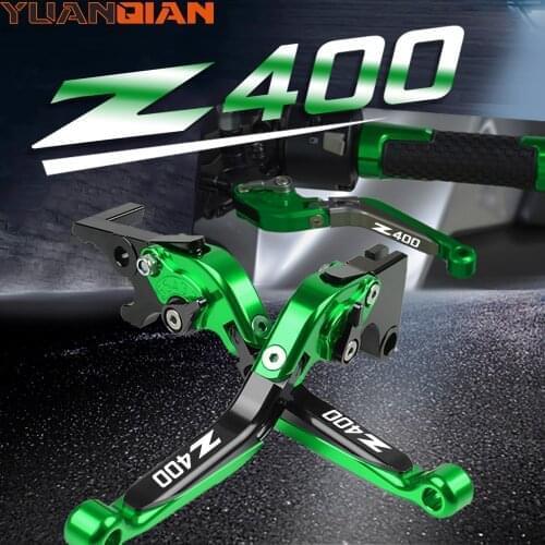 Motorcycle Accessories adjustable Extendable folding Brake Clutch Lever For KAWASAKI NINJA 400 NINJA400 Z400 Z400 2018 2019 2020