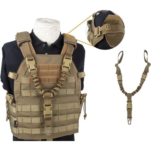 Tactical Airsoft Paintball Rifle Sling Strap Adjustable Hunting Combat Shooting Belt For Outdoor Camping Survival Accessories