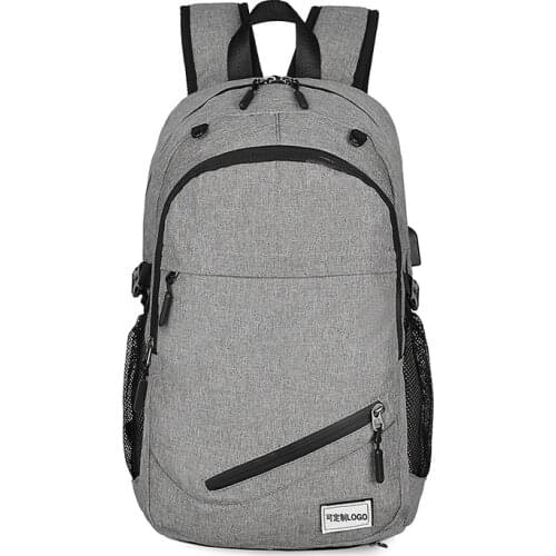 Usb charging mens backpack outdoor fitness sports backpack oxford student basketball school bag