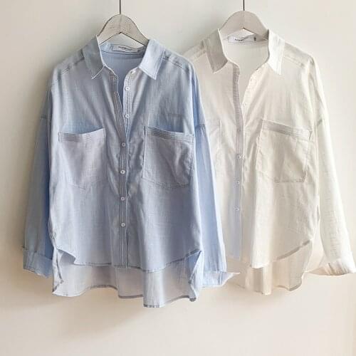 SaHezeng Linen Blouses