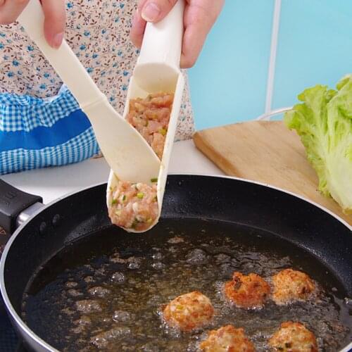 Meatball Maker Portable DIY Meatball Machine Patties Meatball Fishball Burger Set Kitchen Household Cooking Tool Accessories
