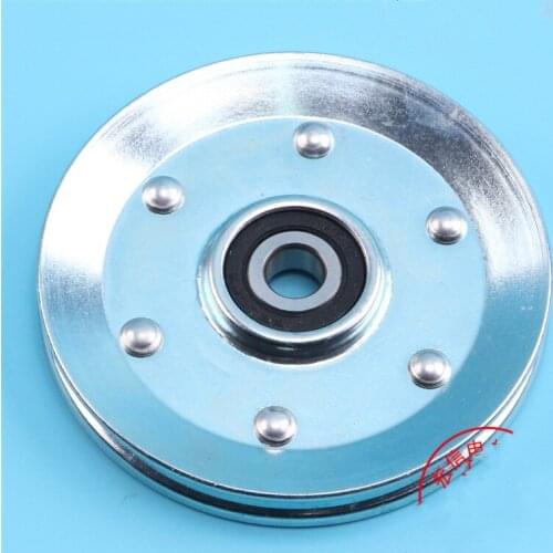 Elevator spare parts 90 gear door wire rope iron wheel 90*11*6200