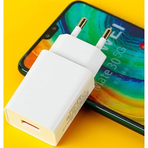 EU USB Plug Charger Adapter 2.1A/5V Fast Charging Conversion Plug One USB Phone Charging Wall Charger Travel For Xiaomi Huawei
