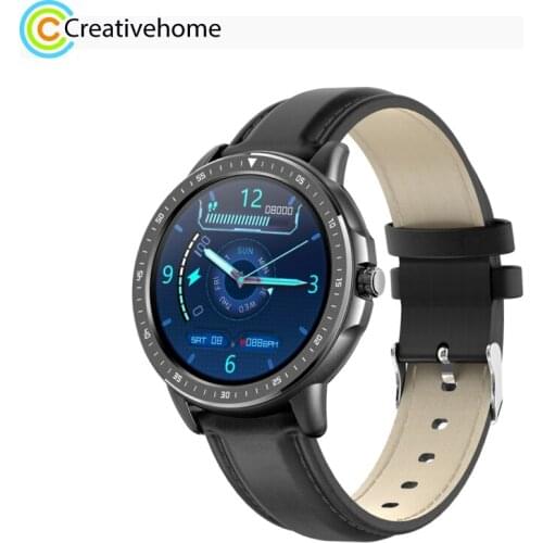 1.3 inch IPS Color Touch Screen Smart Watch IP67 Waterproof,Support Weather Forecast Heart Rate Sleep Blood Pressure Monitoring