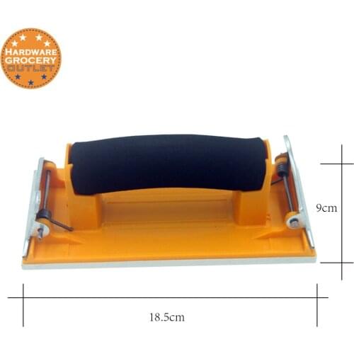 1pc Handheld Sandpaper Sheets Frame Holder, Handheld Hand Grip Sand Paper Frame Sandpaper Holder Matte Paper Frame