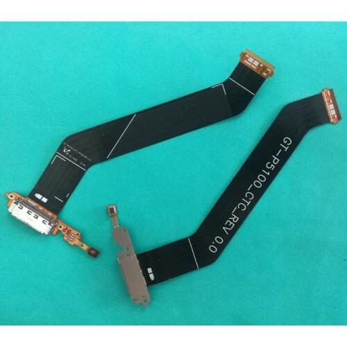 100pcs new replacement for Samsung Galaxy Tab 2 10.1 P5100 P5110 Dock Connector Charging Port Flex Cable Ribbon