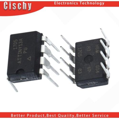 1PCS ATTINY13A ATTINY13A-PU ATTINY13 DIP-8 AVR microcontroller