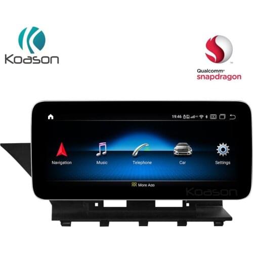 Android 10.0 Car GPS Navigation touch Screen Qualcomm10.25 inch Screen for Benz GLK 2009-2016 Vehicle Multimedia Player