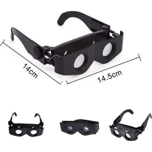 Fishing Binoculars Glasses Telescope PVC Glass Frame for Fishing Bird Watching Eyeglasses