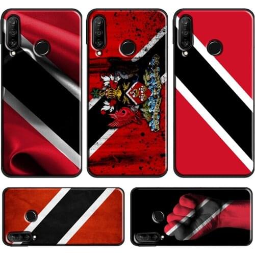 Trinidad Flag Case For Huawei P40 Lite P20 P30 Pro P Smart Z 2019 Mate 20 Lite Honor 10 i 8X 9X Nova 5T