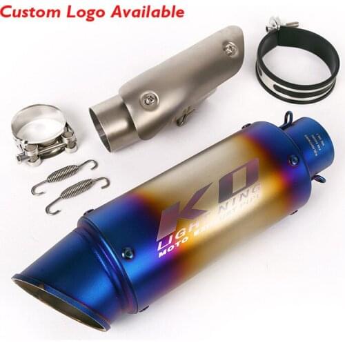 GSXR1000 Motorcycle Exhaust Muffler Silencer Middle Mid Connector Pipe for SUZUKI GSX-R1000 2016-2020