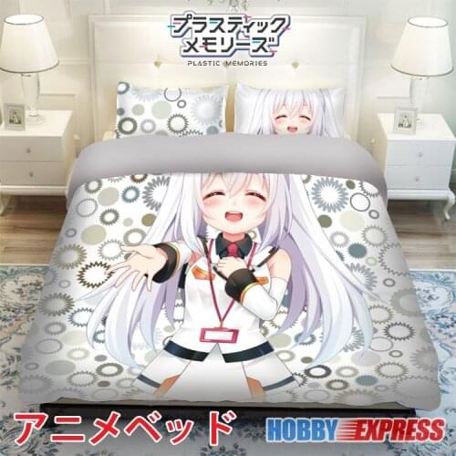 Hobby Express Isla - Plastic Memories Japanese Bed Blanket or Duvet Cover with Pillow Covers ADP-CP150017
