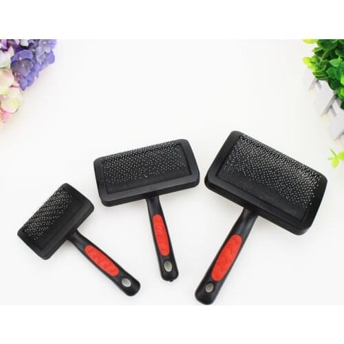 Pet Grooming Comb Shedding Hair Remove Needle Brush Slicker Massage Tool Dog Cat Horse Supplies Pet Supplies Accessories S/M/L