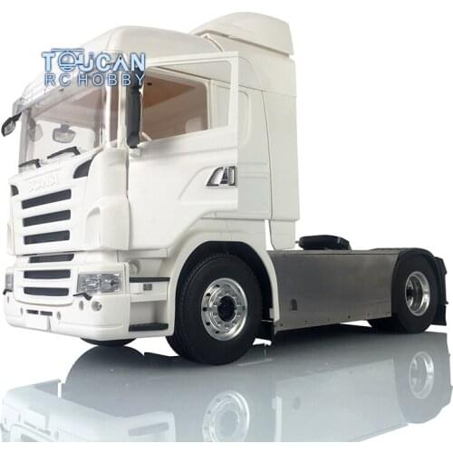 1/14 LESU Metal 4*4 SCA Chassis Hercules Cabin Set RC Tractor Truck Light ESC