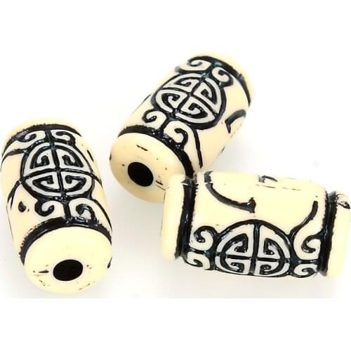 Miasol 30 Pcs Plating Painted Acrylic Spacers Loose Beads For Diy Jewelry Making Accessories