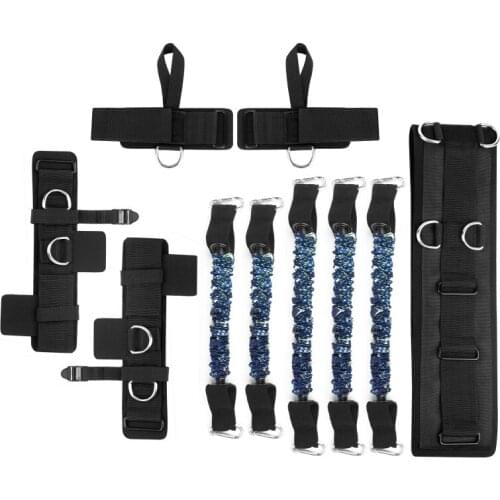 Yoga Exercise Resistance Band Set Expander Fitness Rubber Tubes Band Stretch Training Home Gyms Elastic Pull Ropes