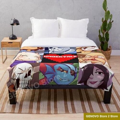 Undertale Throw Blanket Fleeceon Bed/Crib/Couch Adult Baby Girls Boys Kids Gift