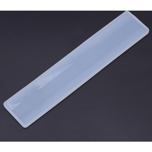Silicone Mold Ruler Mirror DIY Crafts Jewelry Handmade Stationery Epoxy Resin