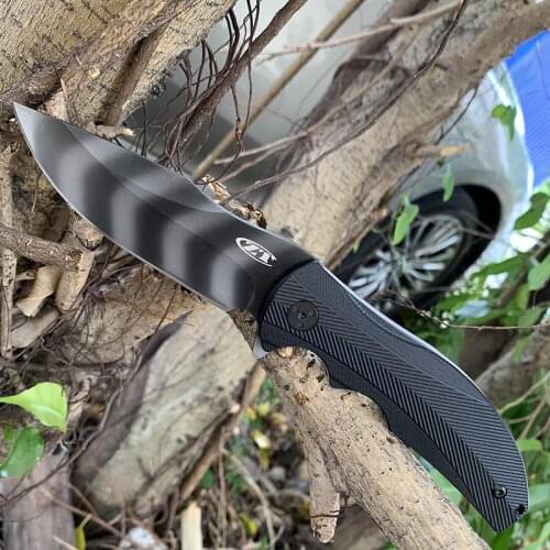 ZT 0606 Zero tolerance Folding knife 9cr14mov Blade Outdoor Tactical Camp Hunt Survival EDC Tool Pocket Kitchen Folding Knives