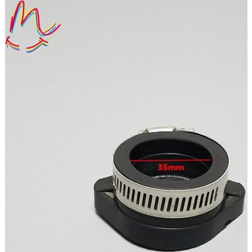 Motorcycle Dirt Bike Racing Carburetor Carby Rubber Adapter Inlet Intake Pipe For VM24 PE 26 28 28mm 30mm